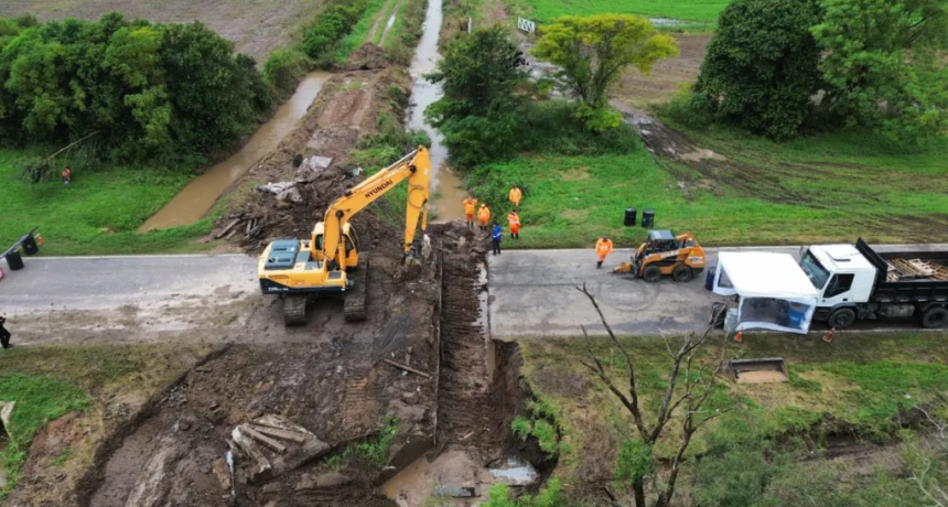 Ante la pasividad de Naci&oacute;n, la Provincia realiz&oacute; el arreglo provisorio de la Ruta Nacional 34 y se rehabilit&oacute; el tr&aacute;nsito