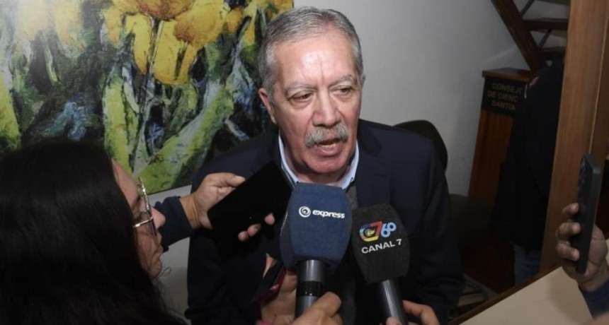 El gobernador El&iacute;as Su&aacute;rez ratific&oacute; su apoyo a Mario Benavente: 
