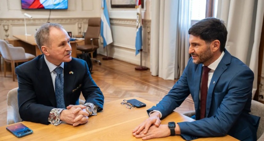 Pullaro recibi&oacute; al embajador de Estados Unidos para fortalecer la cooperaci&oacute;n en seguridad e inversiones.