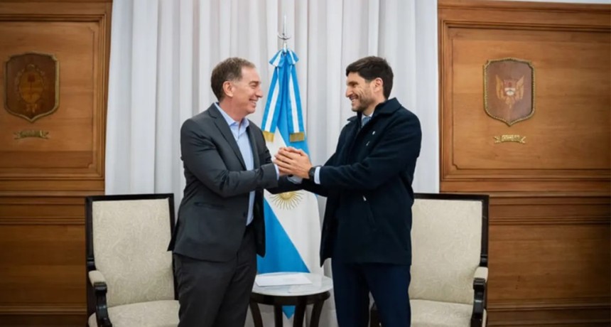 Maximiliano Pullaro se reuni&oacute; con Diego Santilli: la agenda de un encuentro 