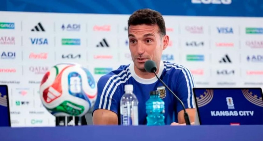 La reflexi&oacute;n de Scaloni antes de jugar con Inglaterra: 