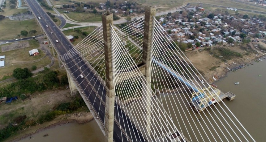 La concesión vial de Nación cobra su primer tramo, que incluye al puente Rosario–Victoria