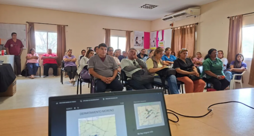 Se intensifican las capacitaciones contra el Chagas en Quimilí