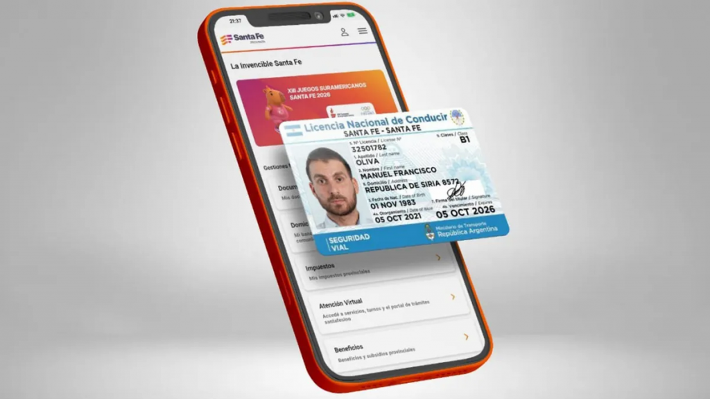 Licencia de conducir digital, boleto educativo y pagos online: todo lo que permite la app Mi Santa Fe