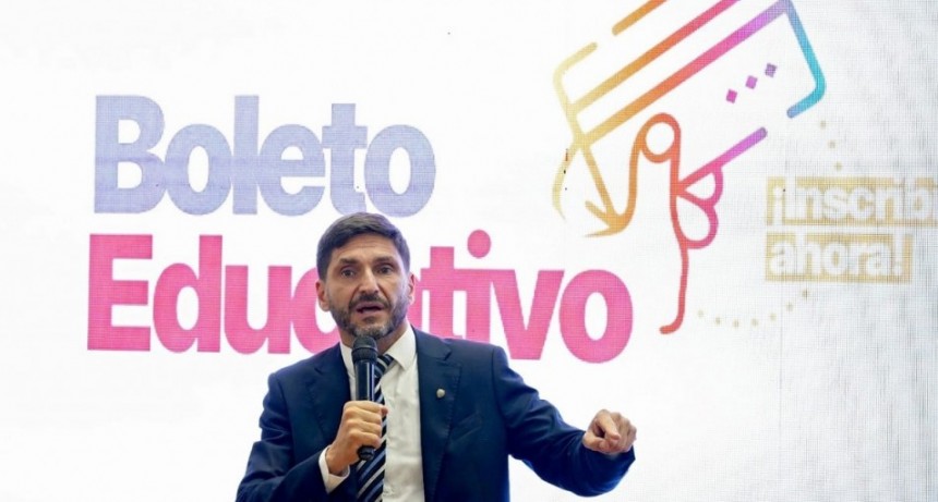 Pullaro ratificó el rumbo del Boleto Educativo y destacó una inversión histórica para garantizar el acceso a la educación