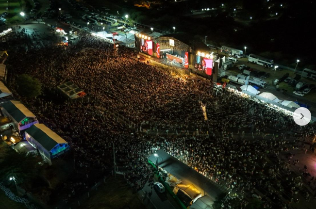 Sergio Galleguillo cerró la Fiesta Nacional de La Chaya ante una multitud