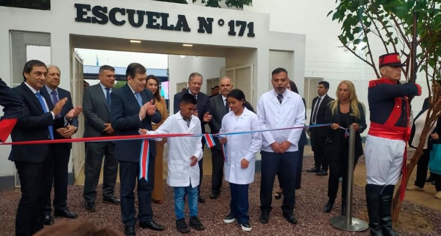Desde San Lorenzo, el gobernador Zamora inauguró el ciclo lectivo 2024