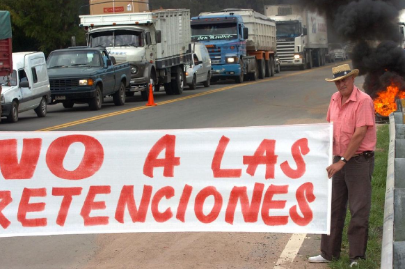 Diecisiete años de retenciones y la palangana aguanta