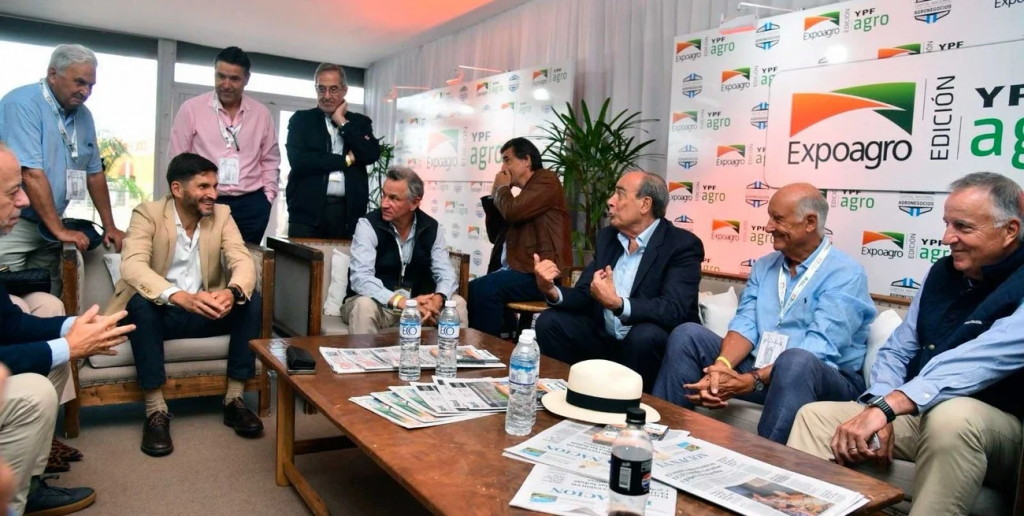 Pullaro presentó líneas de crédito para la producción en Expoagro