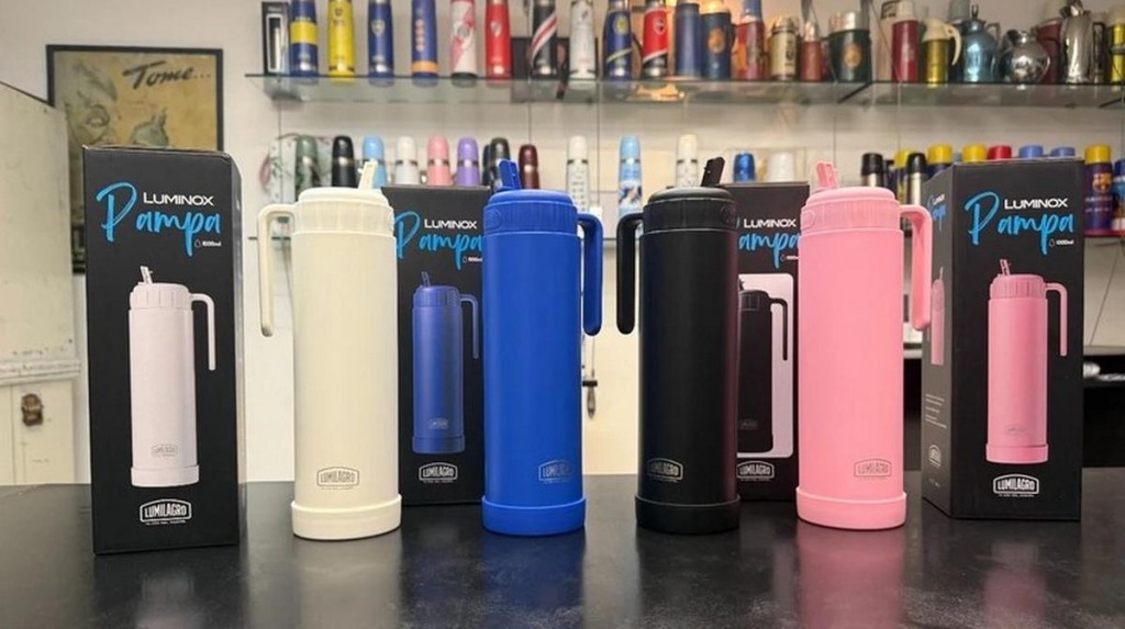 Lumilagro se reinventa: nuevos termos de acero para competir en el mercado