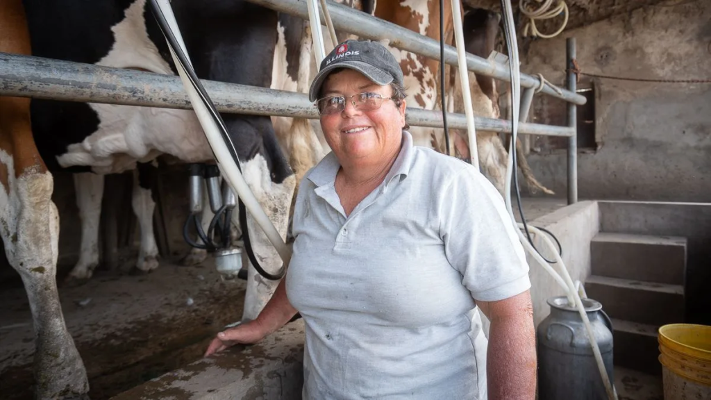 Ser mujer en el tambo: Miriam Foliano y una pasi&oacute;n por las vacas que viene desde Suiza