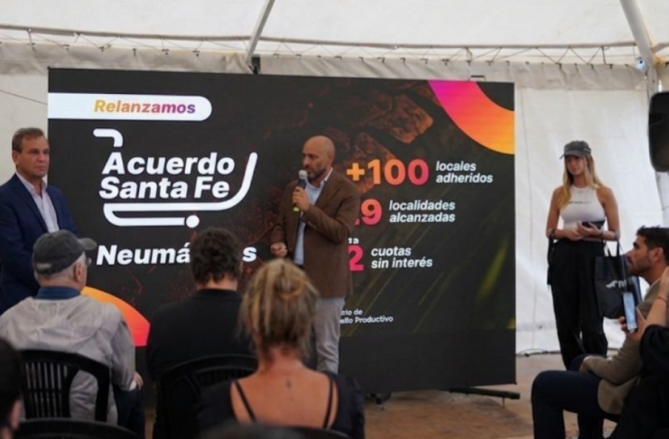 Provincia relanz&oacute; Acuerdo Santa Fe Neum&aacute;ticos, con m&aacute;s cuotas y nuevos locales adheridos