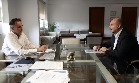 Perotti se reunió con Katopodis para dar seguimiento a las obras de Nación en Provincia