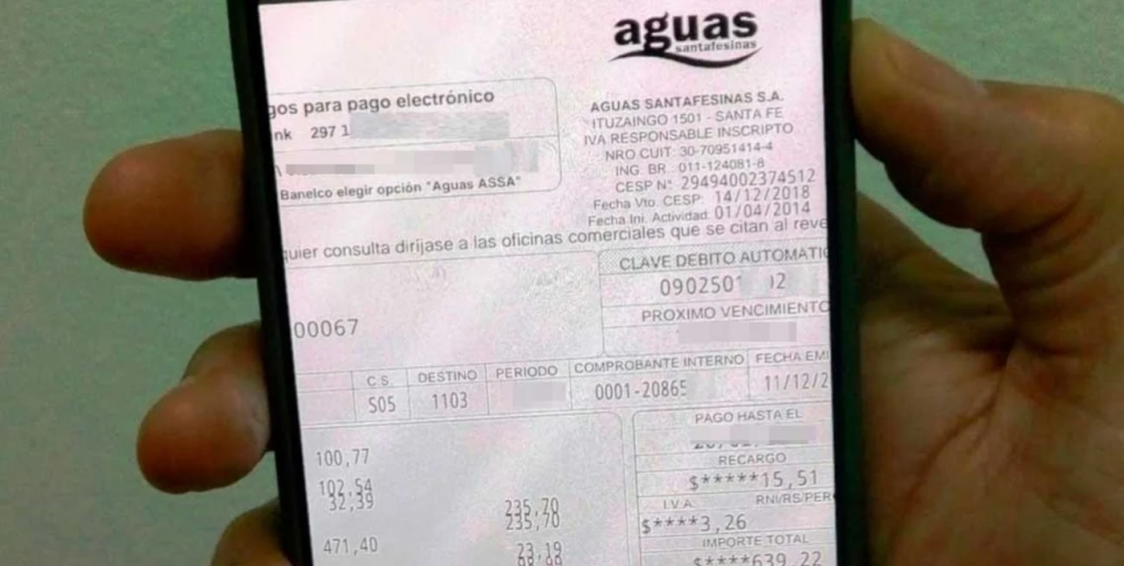 El gobierno provincial autorizó un incremento del 30% en las tarifas de Aguas Santafesinas