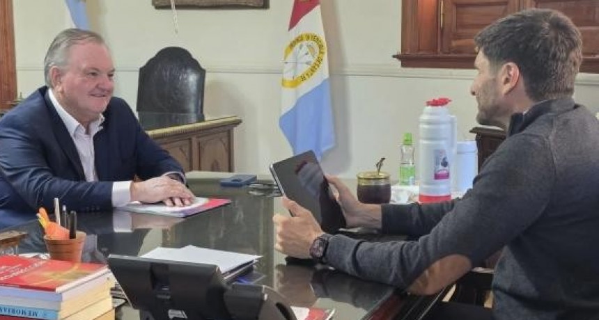El senador Michlig se reunió con Pullaro por la reforma constitucional