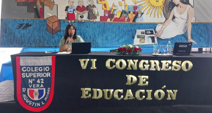 Exitosa 6to. edición del Congreso de Educación del departamento Vera