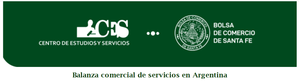 Balanza comercial de servicios en Argentina