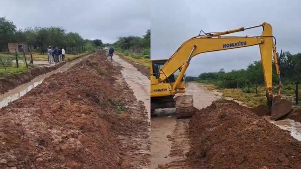 Amplio desplique del Gobierno de la Provincia para llevar ayuda a las familias afectadas por las lluvias en Villa Mail&iacute;n