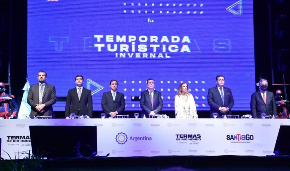 Zamora destacó la reactivación del turismo en Las Termas
