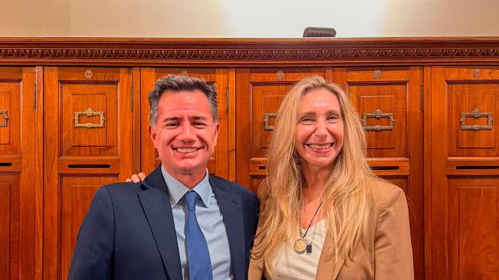 Karina Milei se reuni&oacute; con Menem y diputados libertarios en el Congreso para reordenar la agenda del oficialismo
