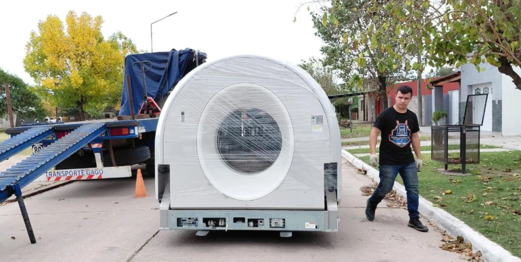 Lleg&oacute; el tom&oacute;grafo a la ciudad de San Crist&oacute;bal