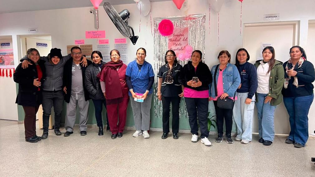 El Hospital de Los Jur&iacute;es inici&oacute; actividades por la Semana Mundial del Parto Respetado