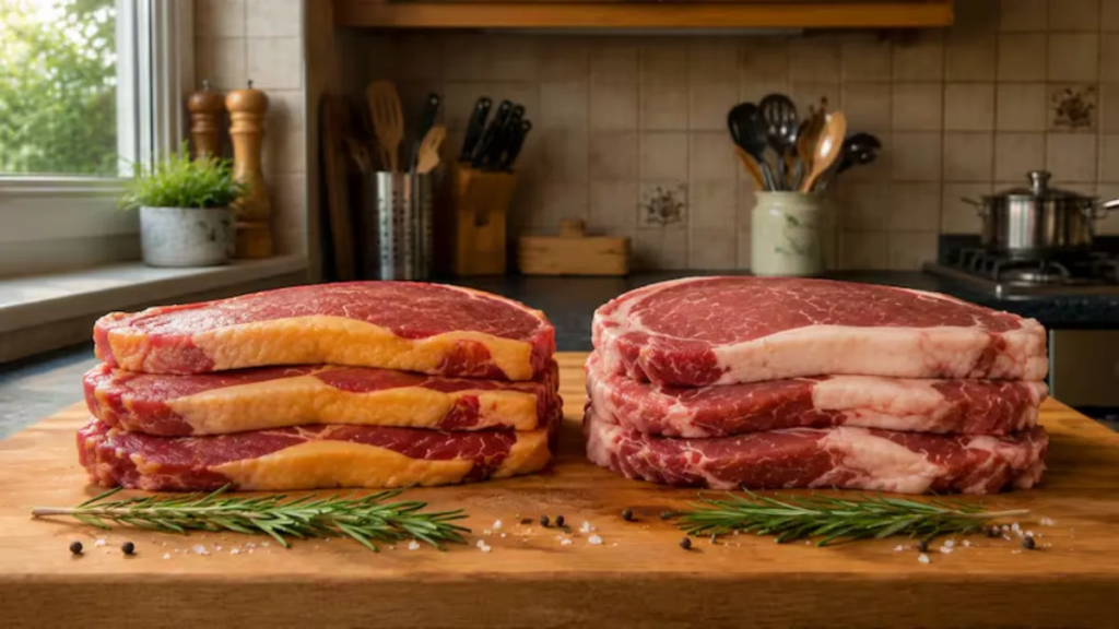 Carne con grasa amarilla o blanca: qu&eacute; diferencias tienen y cu&aacute;l es mejor comprar