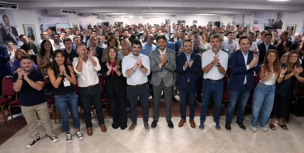 Cumbre de gobernadores radicales en la sede del comit&eacute; nacional