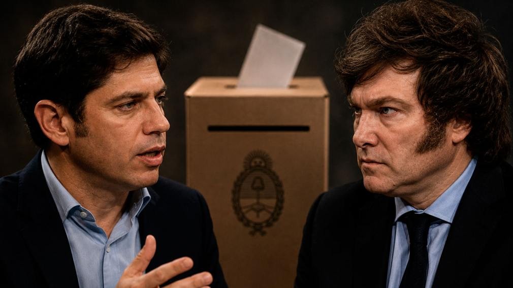 Kicillof creci&oacute; en intenci&oacute;n de voto y una encuesta marc&oacute; una ca&iacute;da de Milei