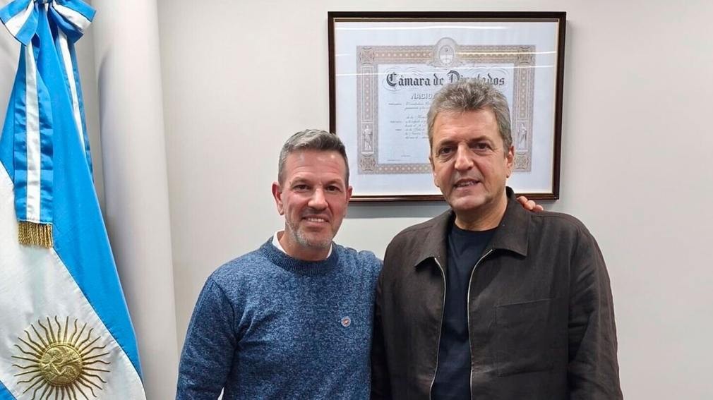 Sergio Massa volvi&oacute; a mostrarse en p&uacute;blico y reactiv&oacute; reuniones con intendentes