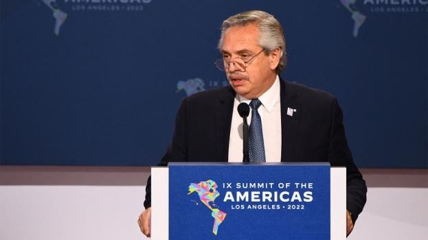 Fernández, crítico de la deuda en la Cumbre de las Américas: 