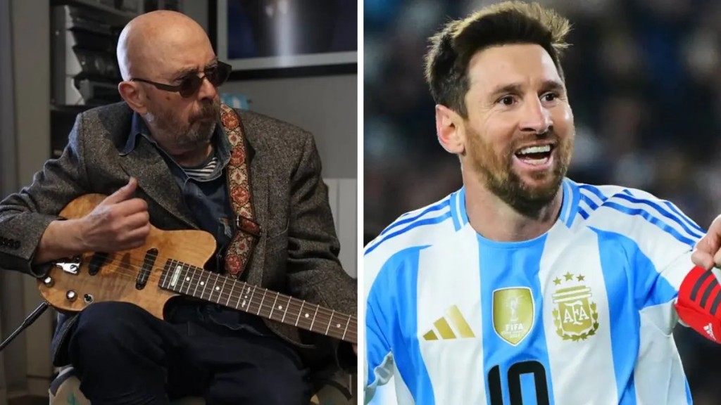 In&eacute;dito: el emotivo mensaje que grab&oacute; el Indio Solari para Lionel Messi y no lleg&oacute; a enviar