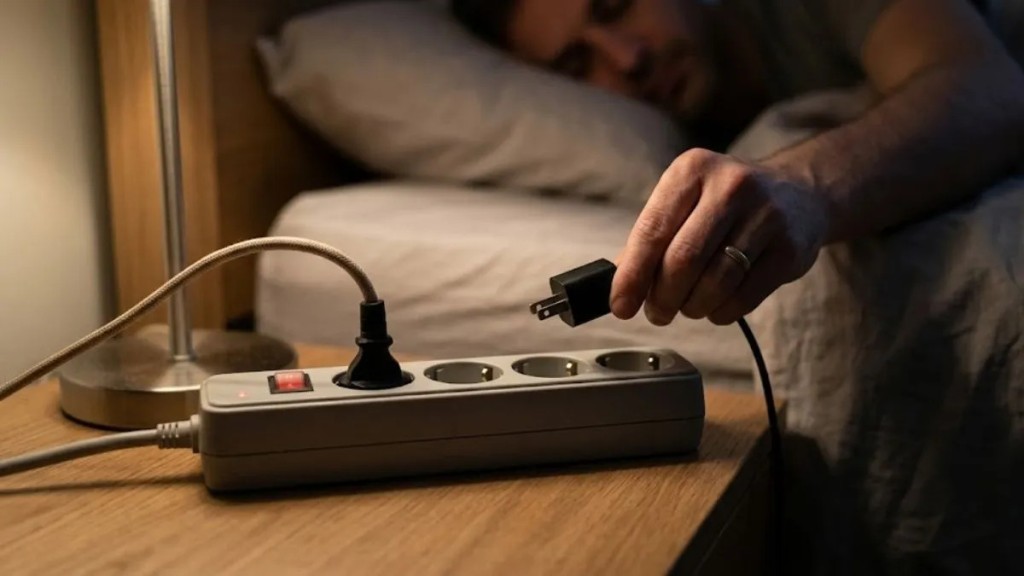 Las 4 cosas que conviene desenchufar antes de ir a dormir para ahorrar energ&iacute;a