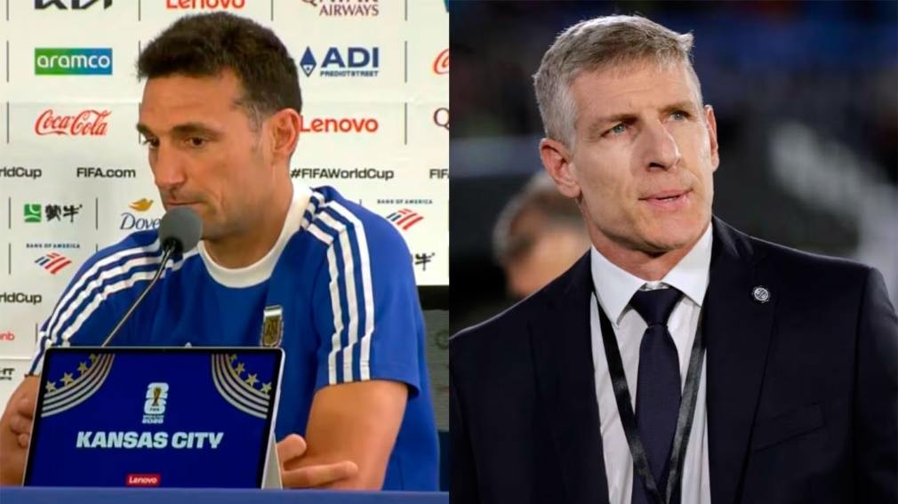 La pregunta de Mart&iacute;n Palermo que emocion&oacute; a Scaloni antes del debut mundialista