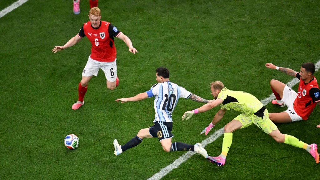 Otro 22 de junio para la historia: a 40 a&ntilde;os del Gol del Siglo, Messi homenaje&oacute; a Maradona con un r&eacute;cord mundial