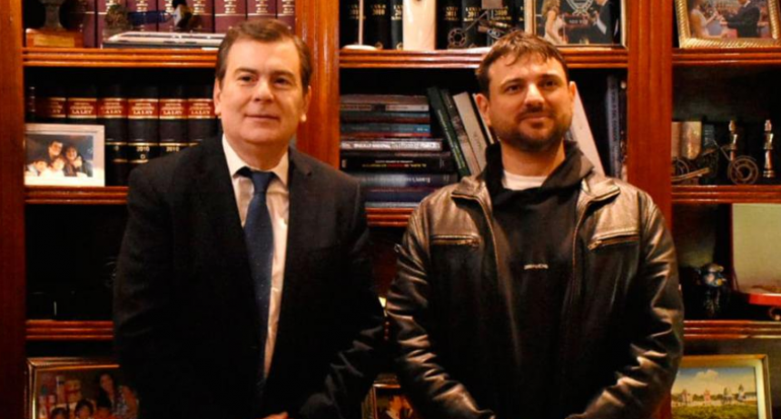 El gobernador Zamora recibió a Juan Grabois en Casa de Gobierno