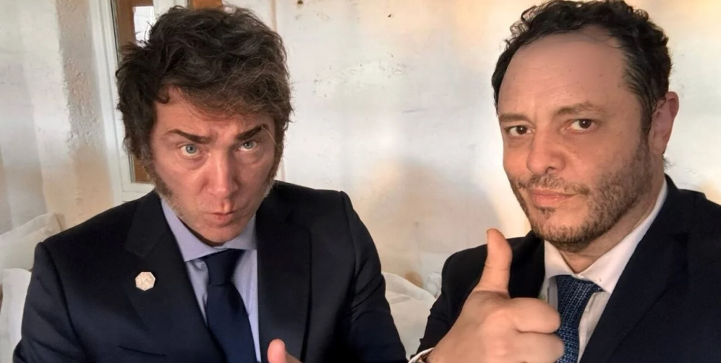 Renunció Demian Reidel, uno de los asesores más cercanos de Javier Milei