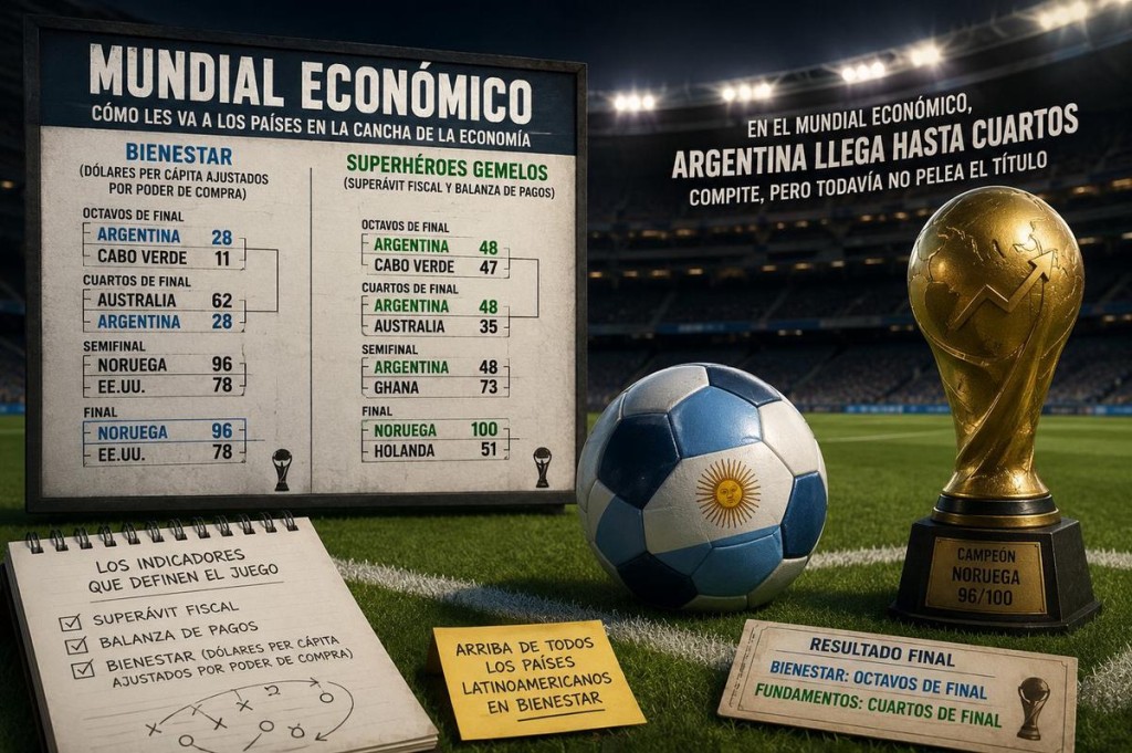 En el Mundial Econ&oacute;mico, quedamos afuera en los cuartos de final