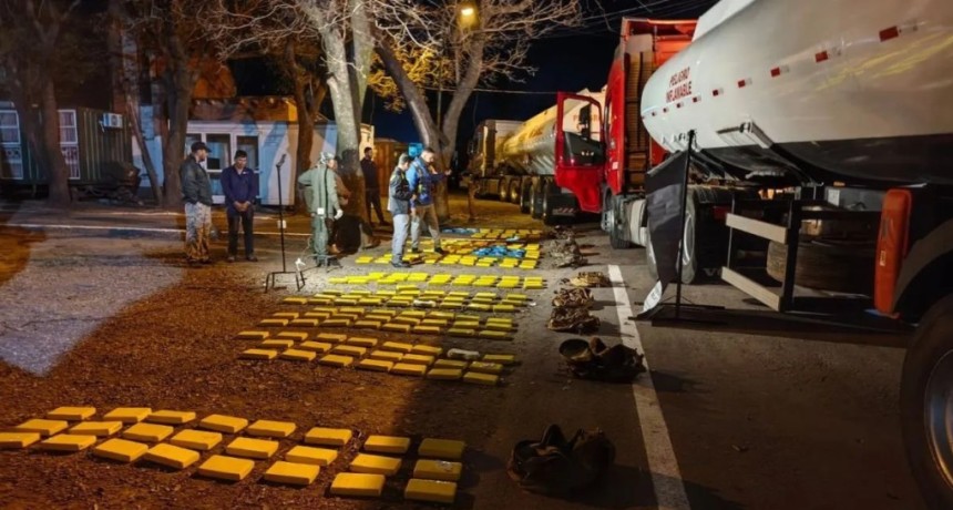 C&oacute;mo descubrieron los 388 kilos de coca&iacute;na ocultos en camiones cisterna sobre la Ruta 34 en Santa Fe