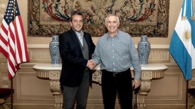 Sergio Massa se reunió con Marc Stanley, el embajador de Estados Unidos