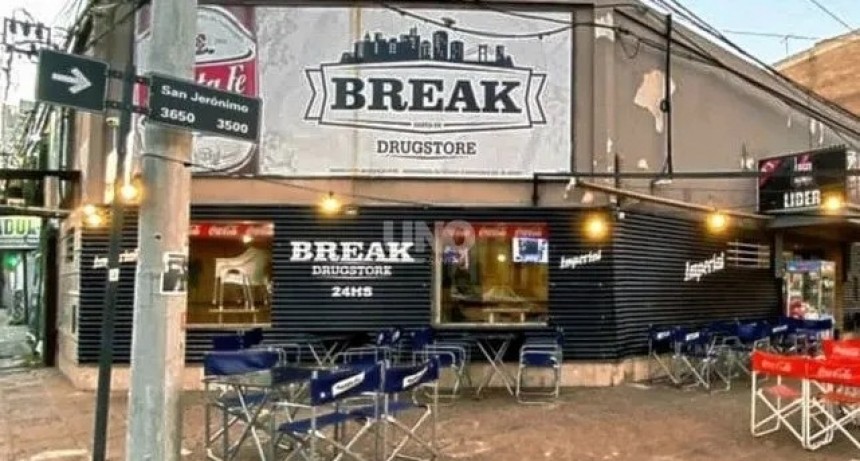 Inseguridad total: balazos y terror en un bar lleno de gente a 50 metros de bulevar Pellegrini