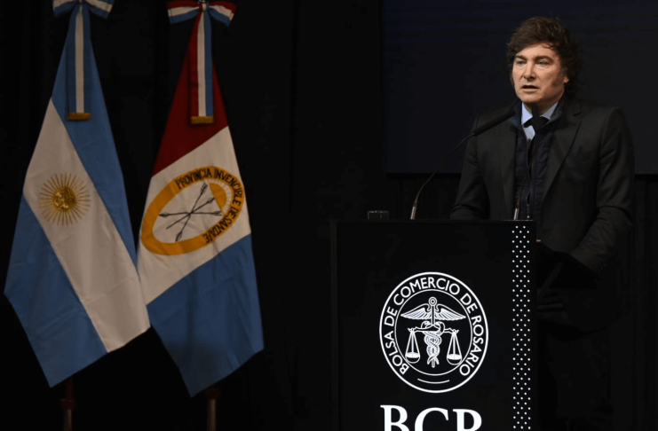 Milei estará en Rosario para el aniversario de la Bolsa de Comercio