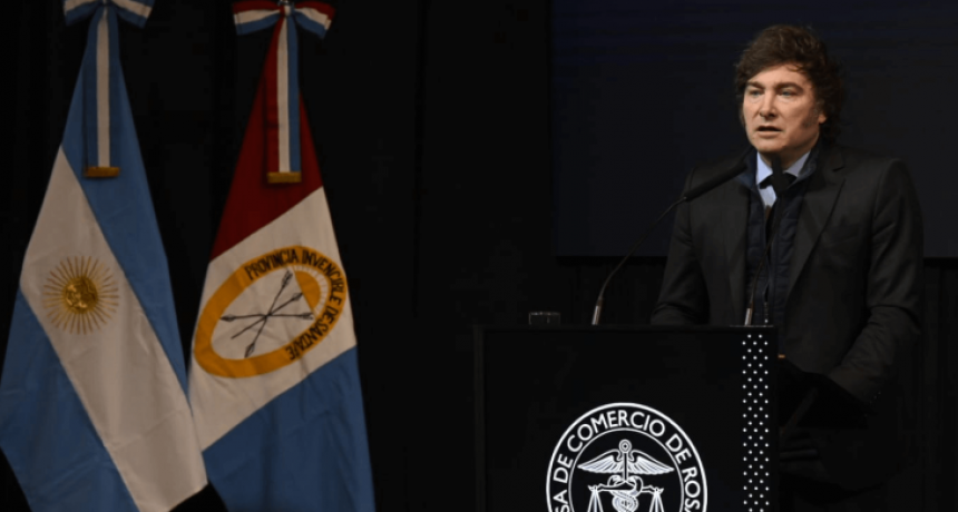 Milei estará en Rosario para el aniversario de la Bolsa de Comercio