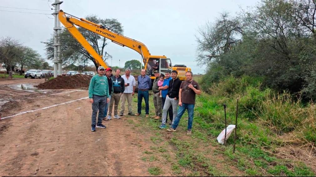 Los Jur&iacute;es avanza con una obra clave para combatir las inundaciones