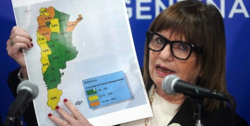 Bullrich present&oacute; cambios en el proyecto de la ley de Tierras buscando asegurar su aprobaci&oacute;n
