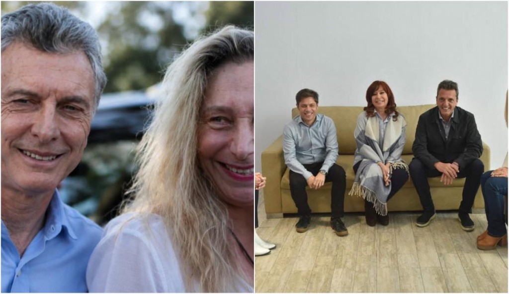 Macri-Karina + Massa, Kici y Cristina
