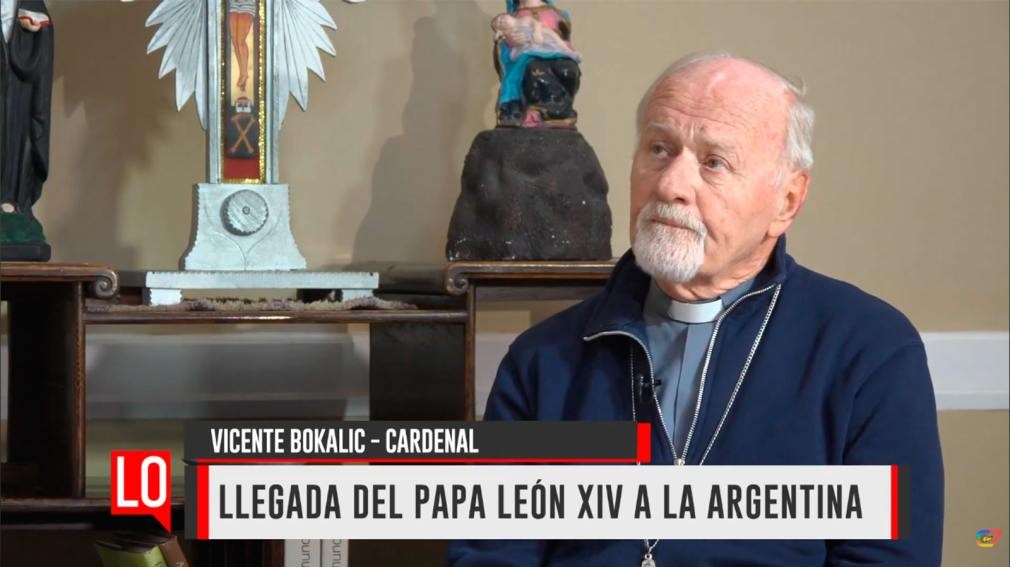 Cardenal Bokalic: &ldquo;Le dije al Papa Le&oacute;n que lo estamos esperando en Santiago del Estero&rdquo;