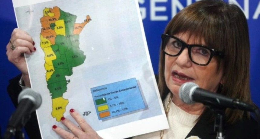 Bullrich present&oacute; cambios en el proyecto de la ley de Tierras buscando asegurar su aprobaci&oacute;n