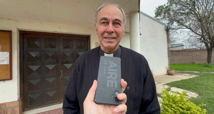 El padre Olidio Panigo habl&oacute; de la llegada del papa Le&oacute;n XIV: 