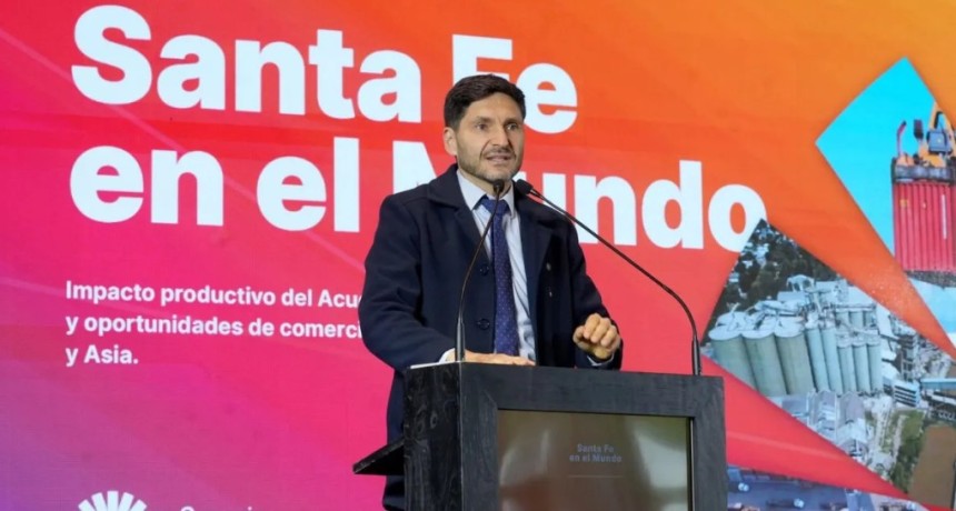 Maximiliano Pullaro viaja a Chile para impulsar la exportaci&oacute;n minera a trav&eacute;s del puerto de Rosario